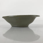 Japanese Ceramic Renge Spoon W/Stand Vtg Nabe Ramen Noodle Soup Gray PY888