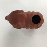 Japanese Ceramic Tooth Pick Stand Figurine Vtg Pottery Red Clay Sheep KF565