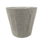 Japanese Ceramic Yunomi Teacup Simple Pottery White Black Specks Yakimono TC572