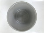 Japanese Ceramic Yunomi Teacup Vtg Pottery Gray White Yakimono Sencha TC565