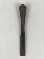 Japanese Chisel Nomi Carpentry Vtg Woodworking Tool 12.7 cm Blade 12 mm T305