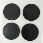 Japanese Chiyogami Paper Drink Saucer Chataku Coaster 5pc Kimono Red Gold L386