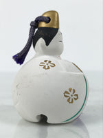 Japanese Clay Bell Dorei Hina Doll Tsuchi-Suzu Girls' Day Prince Emperor DR611
