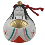 Japanese Clay Bell Dorei Hina Doll Tsuchi-Suzu Girls' Day Princess Empress DR604
