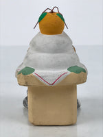 Japanese Clay Bell Dorei Kagamimochi Display Tsuchi-Suzu New Years Kyoto DR630