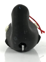 Japanese Clay Bell Dorei Kujira Whale Tsuchi-Suzu Nanki Shirahama Black DR640