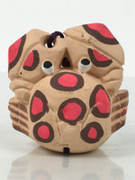 Japanese Clay Bell Dorei Spotted Crab Vtg Tsuchi-Suzu Ise Shima Akamongani DR638