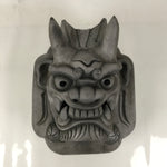 Japanese Clay Oni Demon Kawara Roof Tile Statue Ridge-End Onigawara Ogre ST57