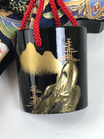 Japanese Decorative Wooden Paddle Hagoita Vtg Geisha Kimono New Years Game JK866