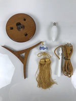 Japanese Electric Gifu Lantern 3 Legs Stand Vtg Obon Flowers Pagoda Decor LT100