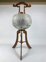 Japanese Electric Gifu Lantern 3 Legs Stand Vtg Obon Flowers Pagoda Decor LT112