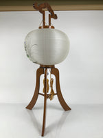 Japanese Electric Gifu Lantern 3 Legs Stand Vtg Obon Flowers Pagoda Decor LT112