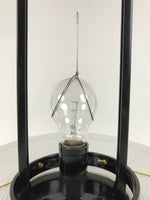 Japanese Electric Gifu Lantern 3 Legs Stand Vtg Obon Hibiscus Flowers Decor LT99