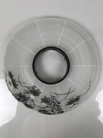 Japanese Electric Gifu Lantern 3 Legs Stand Vtg Obon Hibiscus Flowers Decor LT99