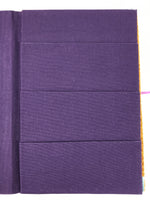 Japanese Fabric Card Holder Vtg Ball Ribbon Blue Pink Gold Cherry Blossom KB93