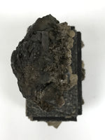 Japanese Galena Quartz Crystal Viewing Stone Zen Buddhist Suiseki Statue JK851