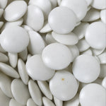 Japanese Go Stone Goishi Game Piece Vtg Traditional Igo White Resin Plastic GO99