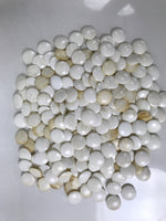 Japanese Go Stone Goishi Game Pieces Set Vtg Igo Brown Resin Bowls Shell GO97