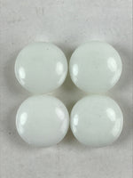 Japanese Go Stone Goishi Game Pieces Vtg Brown Plastic Bowls Glass GO84