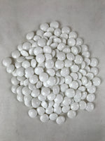 Japanese Go Stone Goishi Game Pieces Vtg Igo Brown Wooden Bowls Glass GO91