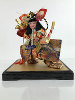 Japanese Gogatsu Ningyo Little Samurai Doll Vtg Boys Day Festival Display ID573
