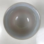 Japanese Hagi Ware Ceramic Yunomi Teacup Vtg Pottery Pink Gray Yakimono TC558