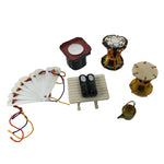 Japanese Hina Doll Accessory Set Drums Tray Fan Pot Vtg Props Ohinasama ID681