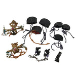 Japanese Hina Doll Accessory Set Hats Crowns Vtg Guard Court Man Ohinasama ID679