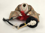 Japanese Hina Doll Girls Day Festival Court Lady Matsuri Wood Silk Kimono ID560