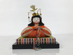 Japanese Hina Doll Ningyo Princess Vtg Girl's Day Ohinasama Silk Kimekomi ID663
