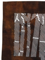 Japanese Katagami Paper Kimono Stencil Vtg Katazome Bamboo Dot Shochikubai A813