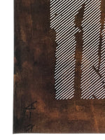 Japanese Katagami Paper Kimono Stencil Vtg Katazome Bamboo Line Shochikubai A815