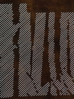 Japanese Katagami Paper Kimono Stencil Vtg Katazome Bamboo Line Shochikubai A815