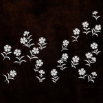 Japanese Katagami Paper Kimono Stencil Vtg Katazome Nadeshiko Carnations A811