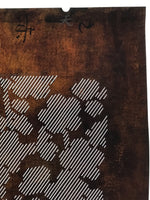 Japanese Katagami Paper Kimono Stencil Vtg Plum Blossom Line Shochikubai A814