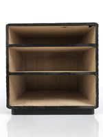 Japanese Lacquered Kamakurabori Wooden Tansu Chest Vtg Haribako Red Black T419