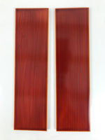 Japanese Lacquered Wood Flower Vase Vtg Kabin Ikebana Arrangement Shunkei FK186