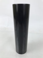 Japanese Lacquered Wood Flower Vase Vtg Kabin Makie Ikebana Arrangement FK198