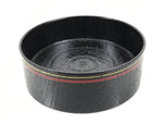 Japanese Lacquered Wooden Sake Snack Cup Vtg Kobachi Bowl Black Gold Red L527