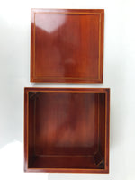 Japanese Lacquerware Shunkei-Nuri Bento Box Kashiki Kashiwan Tea Ceremony L555