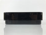 Japanese Lidded Fumibako Lacquerware Replica Letter Box Makie Bamboo Black LWB17