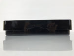 Japanese Lidded Fumibako Lacquerware Replica Letter Box Makie Bamboo Black LWB17