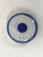 Japanese Lidded Porcelain Sake Bottle Tokkuri Vtg Sometsuke Pink Peony TS831