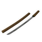 Japanese Metal Costume Sword Imitation Chisa Katana Wakizashi Wood Sheath JK847