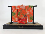 Japanese Miniature Uchikake Bridal Hanayome Kimono Vtg Sample Display ID531