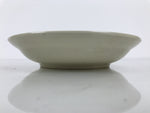 Japanese Miyoshi Stoneware Shallow Bowl Vtg Ceramic Pottery Yellow Brown Y542