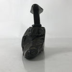 Japanese Nachi Guroishi Black Stone Statue Paperweight Vtg Decorative Item JK843
