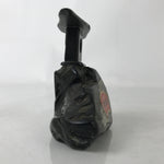 Japanese Nachi Guroishi Black Stone Statue Paperweight Vtg Decorative Item JK843