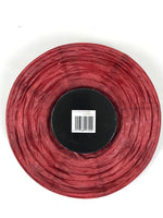 Japanese Paper Hanging Lantern Vtg Chochin Candle Holder Small Round Pink LT102