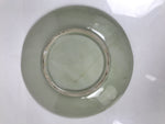 Japanese Porcelain Plate Sara Vtg Kozara Nanten Sacred Bamboo Leaf Celadon Y460